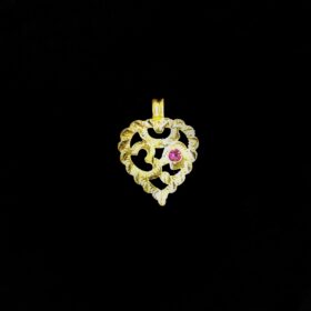 22k Badam Pendant