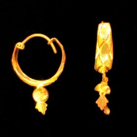 22k Basket Ear Ring 1